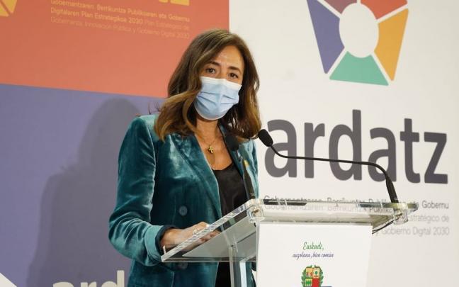 La consejera de Gobernanza Pública, Olatz Garamendi. La consejera de Gobernanza Pública, Olatz Garamendi.