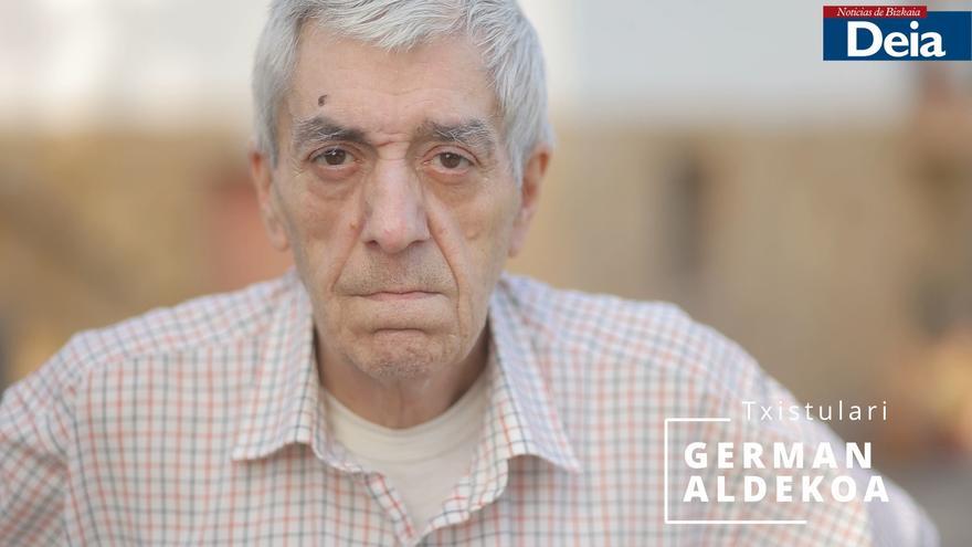 German Aldekoa, txistulari oficial de Berriz