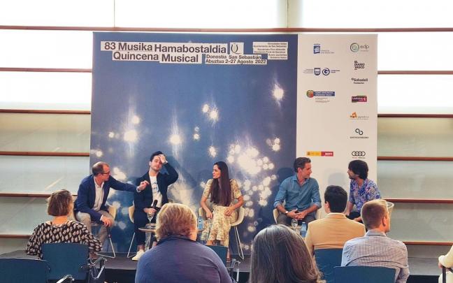 Presentación de la ópera semiescenificada de la Quincena Musical Presentación de la ópera semiescenificada de la Quincena Musical