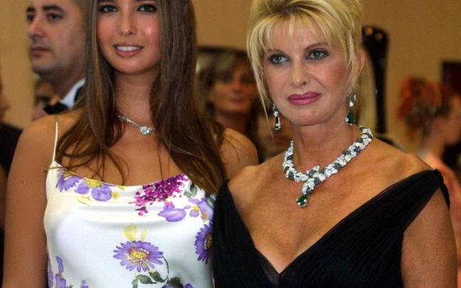 Ivana Trump, junto a su hija Ivanka