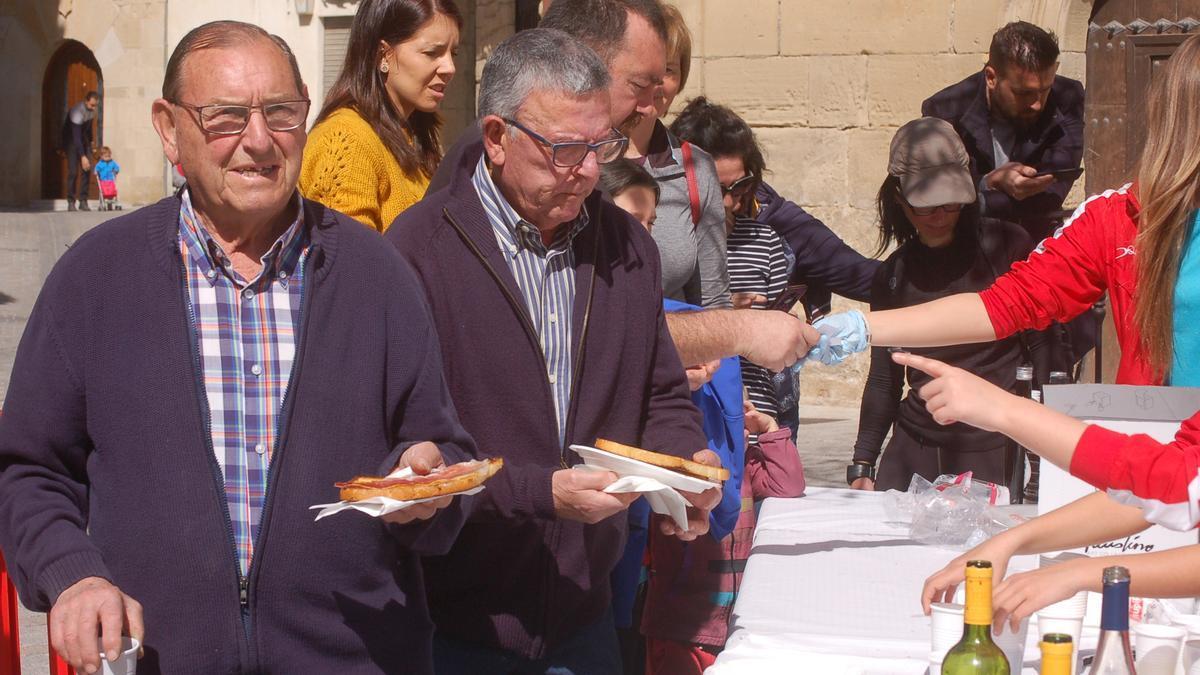 Edición anterior de la Feria del Aceite de Rioja Alavesa.