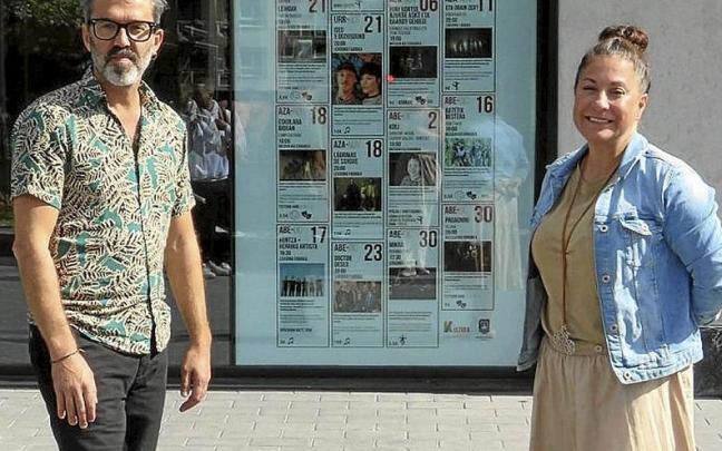 Iker Tolosa, técnico de Cultura, y la concejala Maite Gartzia. | FOTO: N.G. Iker Tolosa, técnico de Cultura, y la concejala Maite Gartzia. | FOTO: N.G.