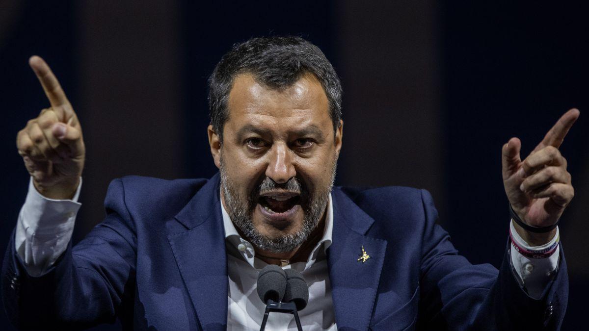 El líder de la Liga italiana, Matteo Salvini.