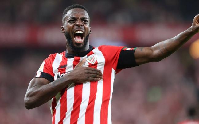 Iñaki Williams celebra el gol contra el Villarreal