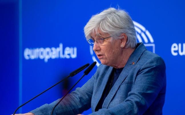 La exconsejera catalana y eurodiputada de Junts Clara Ponsatí.