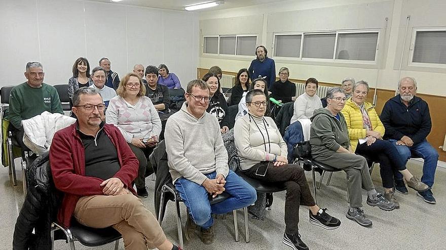 Los alumnos del curso de arqueología de Buñuel.