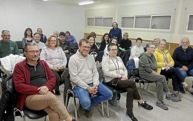 Los alumnos del curso de arqueología de Buñuel.