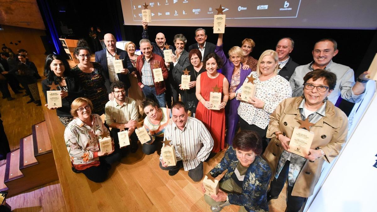 BilbaoDendak entrega los galardones anuales del comercio bilbaino