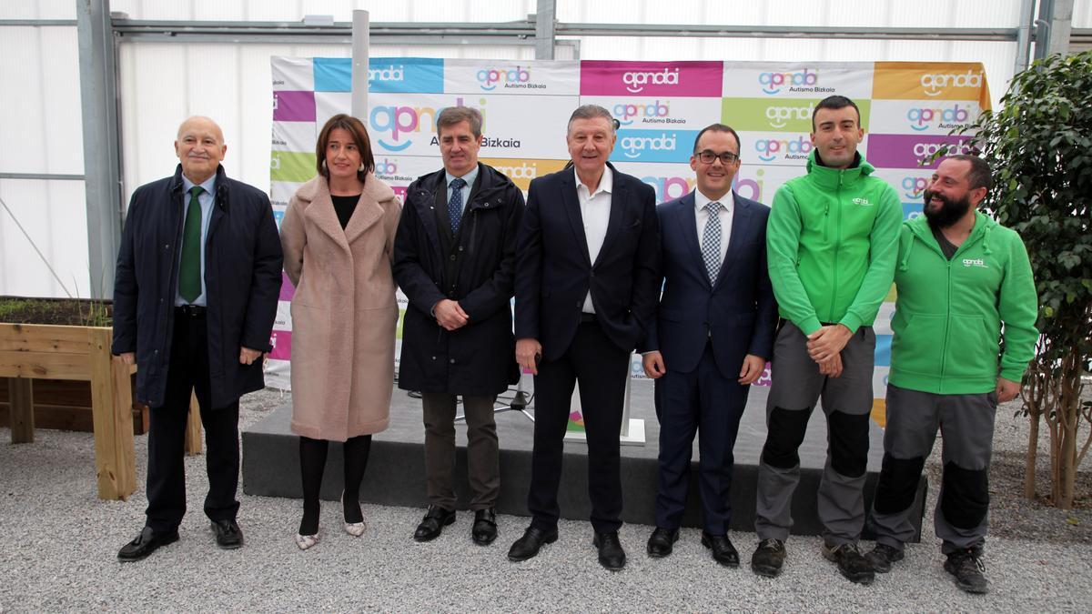 Gorka Martínez, Esther Apraiz, Rafael Ledesma, Mikel Pulgarín, Sergio Murillo, Andoni Rubio y Aritz Rementeria