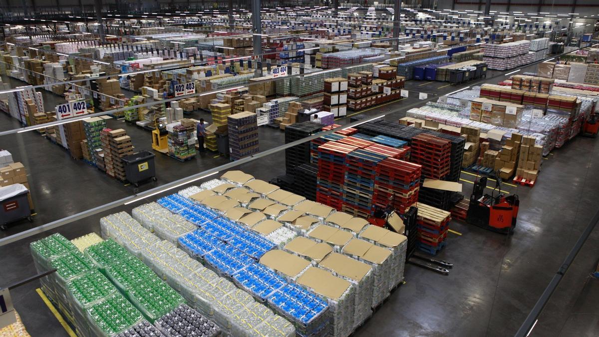 Instalaciones del centro logistico de Mercadona en Jundiz