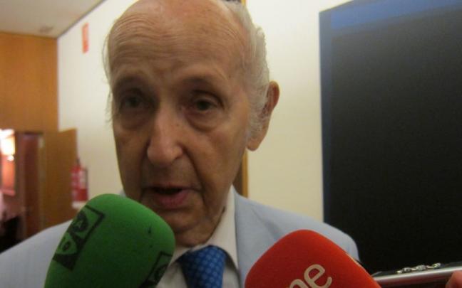 El presidente del Consell Valencià de Cultura, el científico Santiago Grisolía. El presidente del Consell Valencià de Cultura, el científico Santiago Grisolía.