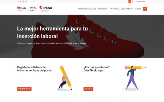 El portal web se estrena hoy y ofrece múltiples opciones relacionadas con la búsqueda de empleo El portal web se estrena hoy y ofrece múltiples opciones relacionadas con la búsqueda de empleo
