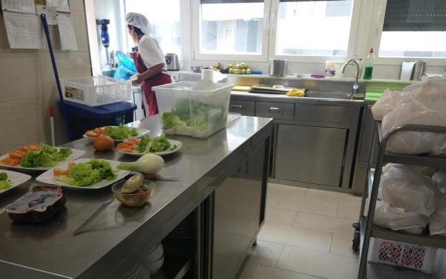 Cocina de un comedor social.