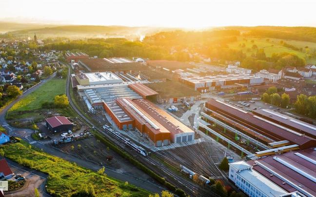 Planta que ha adquirido CAF en Alsacia.