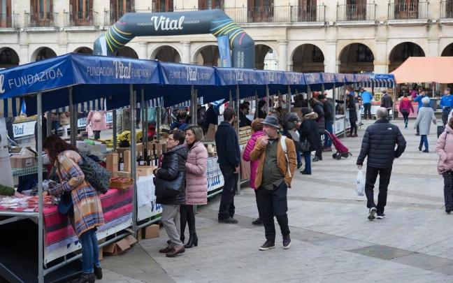 El Mercado de Navidad de Vitoria, en imágenes El Mercado de Navidad de Vitoria, en imágenes
