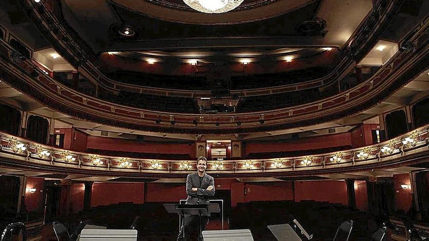 Rubén Gimeno, actual director de la EGO, en el Principal. | FOTO: CEDIDA