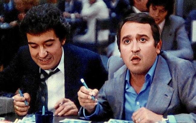 Pajares y Esteso en una escena de la cinta &lsquo;Los bingueros&rsquo;. | FOTO: FLIXOL&Eacute;