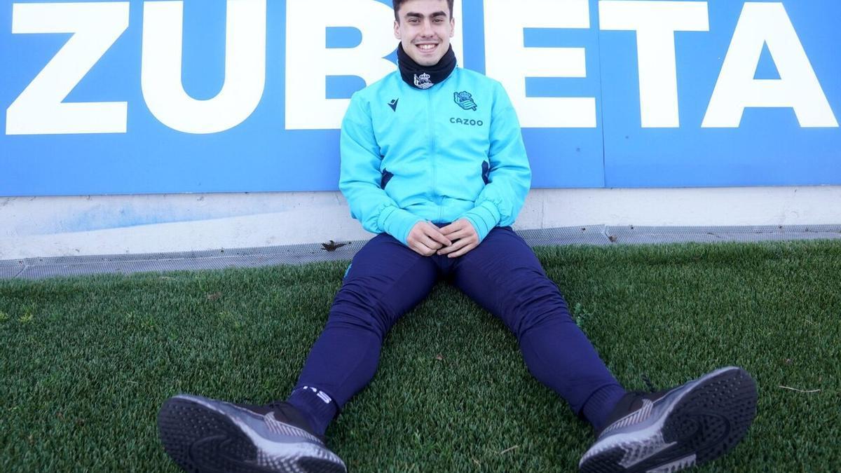 Ander Barrenetxea posa para este peri&oacute;dico