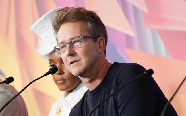 El actor Edward Norton.