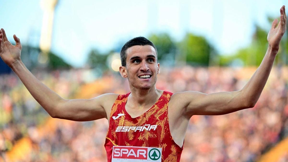 Mariano García es el actual campeón del Mundo de pista cubierta y de Europa al aire libre de los 800.