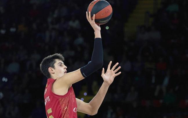 Aday Mara, en un partido de esta temporada.