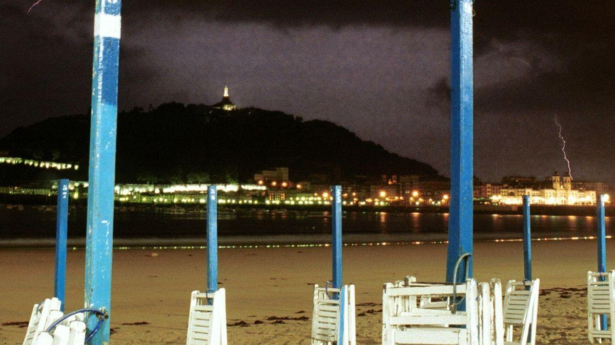 Noche de calor en Donostia