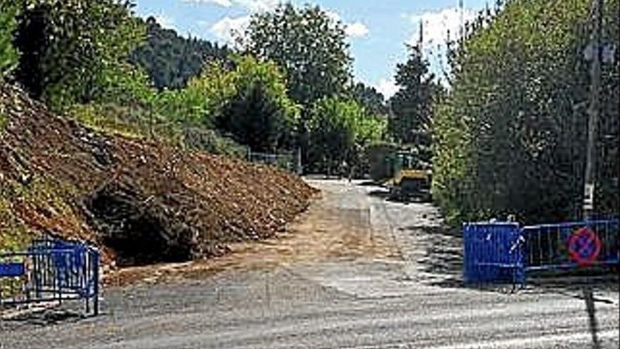 Zona de obras. | FOTO: S. MARTÍN