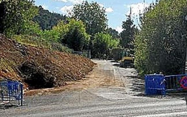 Zona de obras. | FOTO: S. MART&Iacute;N