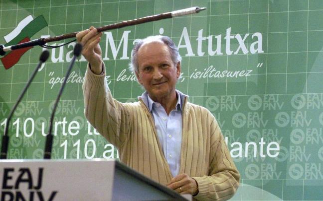 Juan Mar&iacute;a Atutxa, expresidente del Parlamento Vasco y exconsejero de Interior del Gobierno vasco.