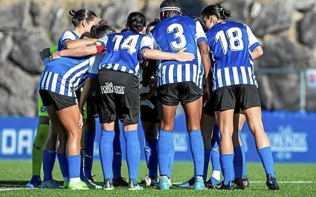 Las Gloriosas, durante un partido de pretemporada. Foto: Alavés