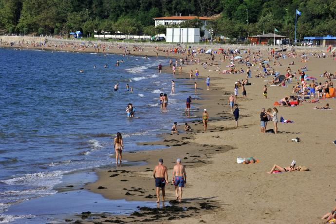 Seis playas vizcainas izan la bandera amarilla