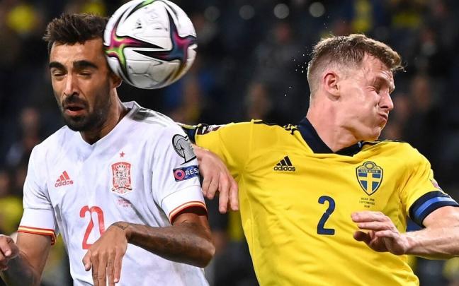 El futbolista Brais M&eacute;ndez, en un partido con la selecci&oacute;n espa&ntilde;ola