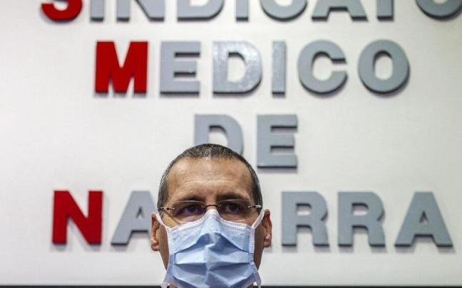 Alberto Pérez, secretario general del Sindicato Médico de Navarra.