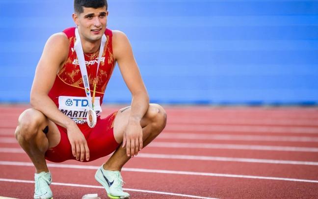 Asier Mart&iacute;nez hace historia en el Mundial de Eugene