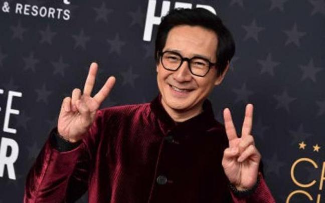 Ke Huy Quan, ganador del premio a la mejor interpretaci&oacute;n.