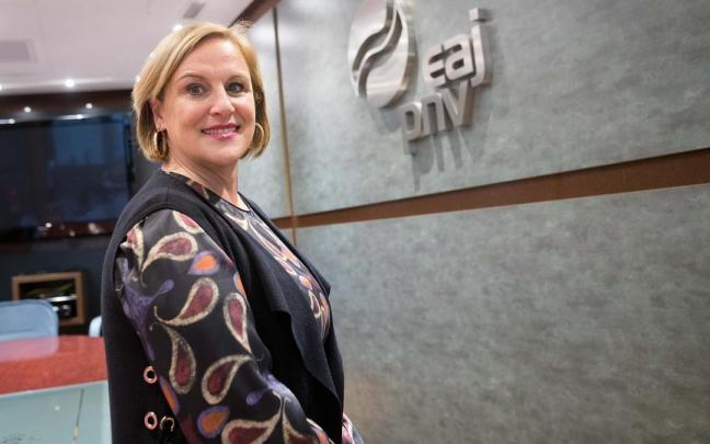 La presidenta de la Ejecutiva vizcaina del PNV, Itxaso Atutxa La presidenta de la Ejecutiva vizcaina del PNV, Itxaso Atutxa