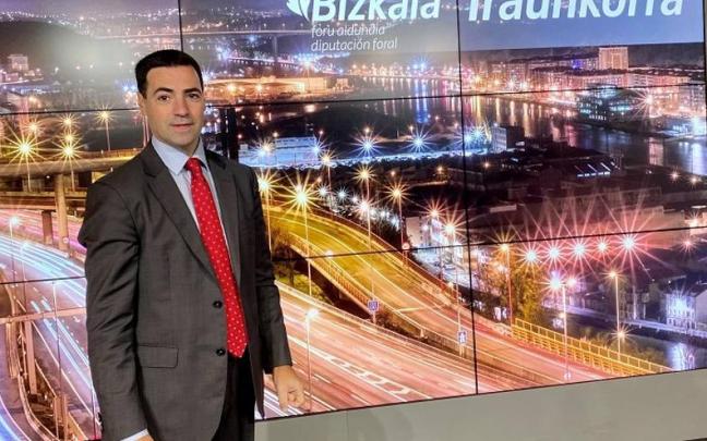 Imanol Pradales, proiektuaren aurkezpenean.