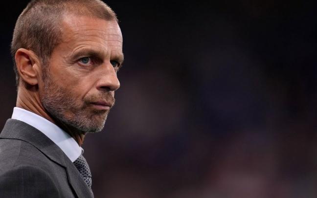 Aleksander Ceferin, presidente de la UEFA.