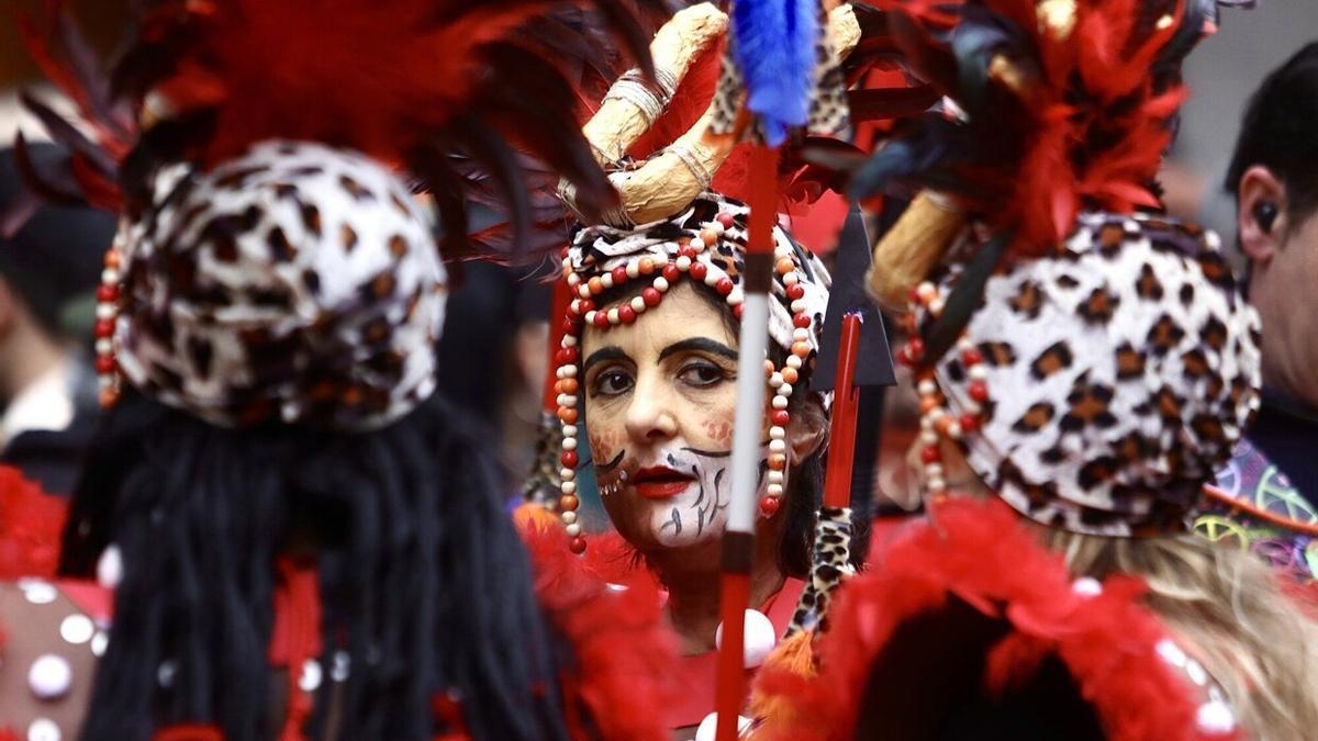 Participantes en la edición de los Carnavales de Tolosa de 2022