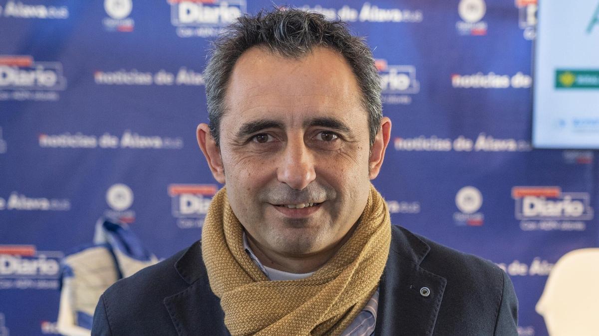 Jesús Manuel Moreno, en el encuentro AgroAraba.