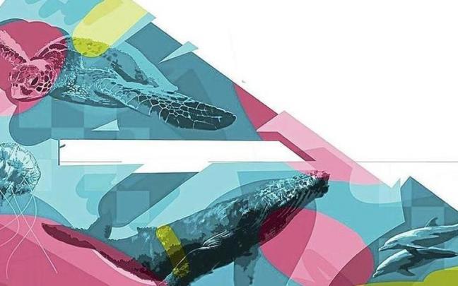 Imagen de ‘Profundo’, de Eneko Azpirotz, que ha ganado el Concurso Internacional de Arte Urbano. Imagen de ‘Profundo’, de Eneko Azpirotz, que ha ganado el Concurso Internacional de Arte Urbano.