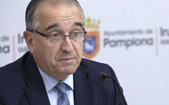 El alcalde de Pamplona, Enrique Maya. El alcalde de Pamplona, Enrique Maya.