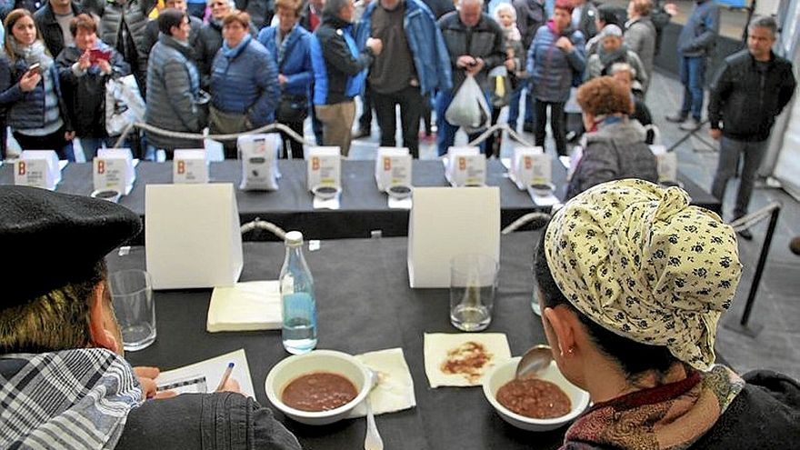 Uno de los concursos de la Feria de la Alubia de Tolosa. | FOTO: M.S.S.