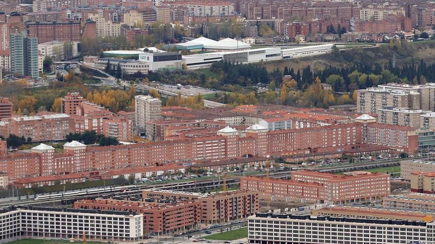 Vista del barrio de San Jorge.