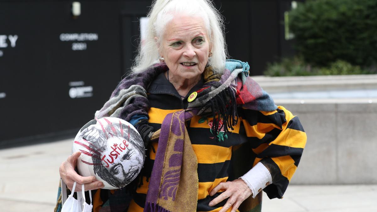 La diseñadora de moda británica, Vivienne Westwood