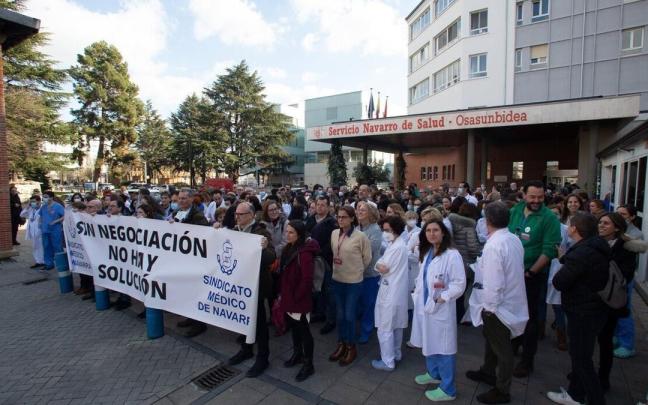 Protesta del SMN durante la huelga. Protesta del SMN durante la huelga.