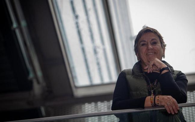 Marisa de Simón, en el Parlamento de Navarra Marisa de Simón, en el Parlamento de Navarra