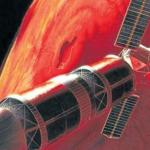 Marte, satelite batetik ikusia.