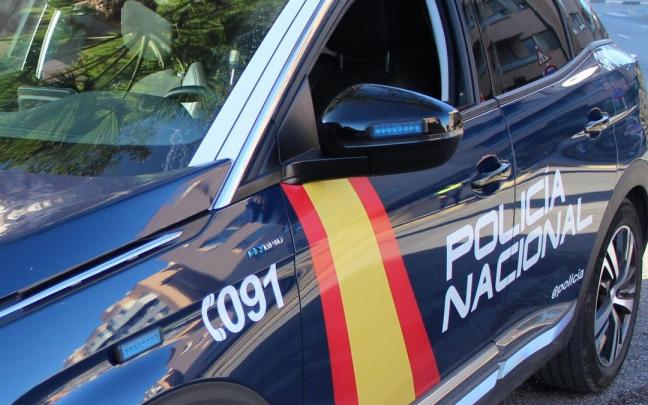 Un vehículo de la Policía