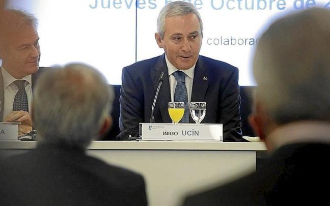El presidente del grupo cooperativo, Iñigo Ucín. El presidente del grupo cooperativo, Iñigo Ucín.